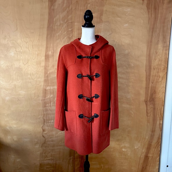 J. Jill boiled wool toggle coat - Picture 2 of 6